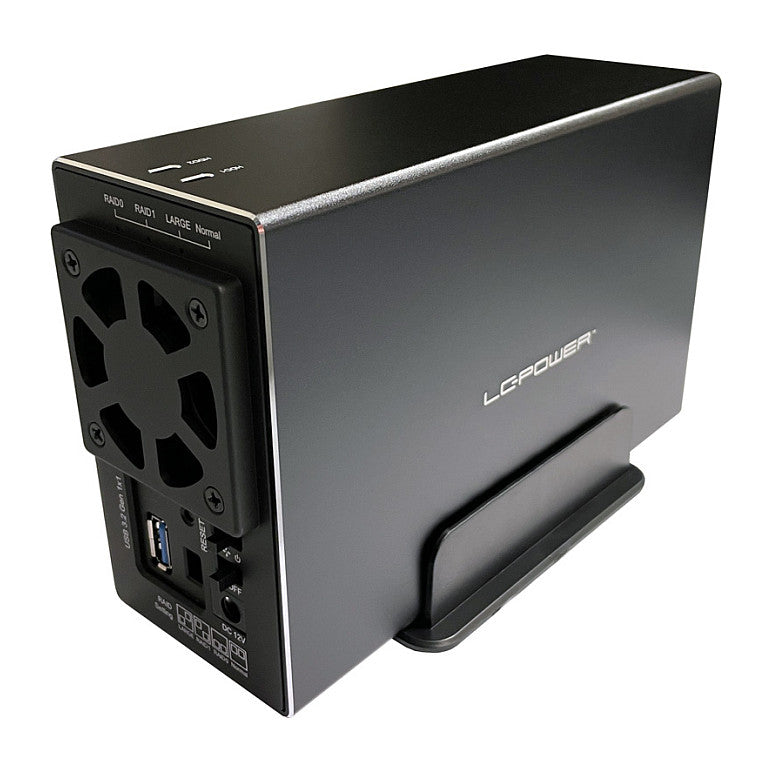 LC-Power Speichergehäuse LC-35U3-RAID-2