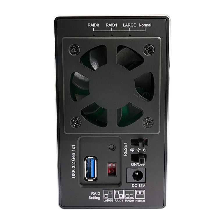 LC-Power Speichergehäuse LC-35U3-RAID-2