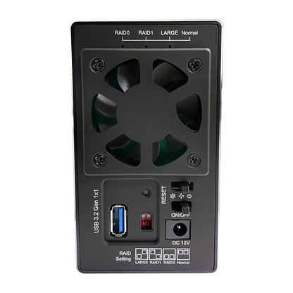LC-Power Speichergehäuse LC-35U3-RAID-2