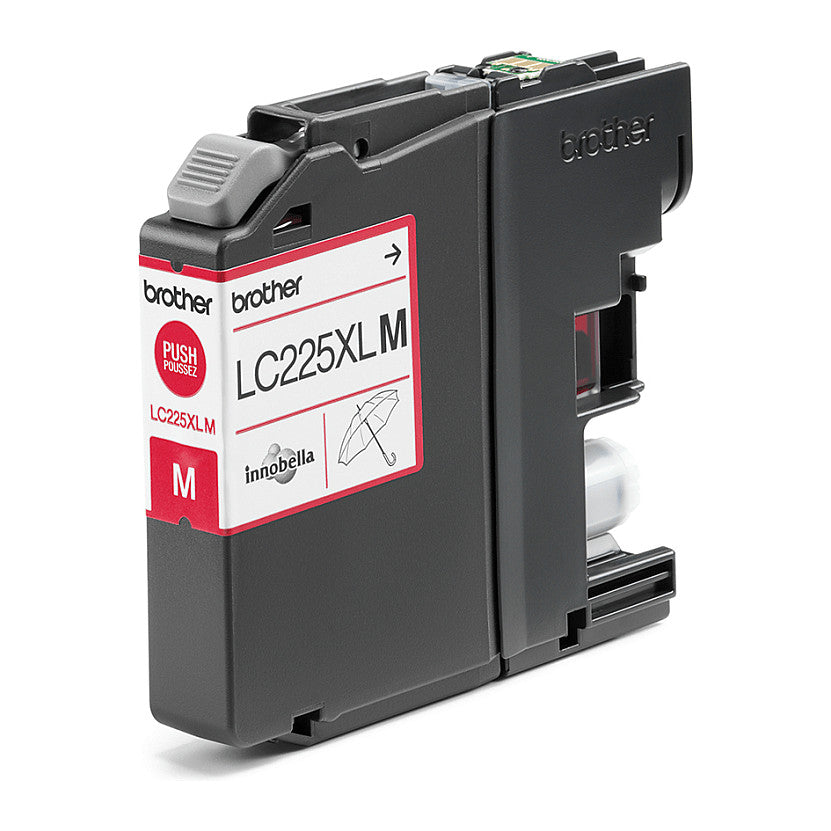 Brother Tinte LC-225XL-M Magenta bis zu 1.200 Seiten nach ISO/IEC 24711