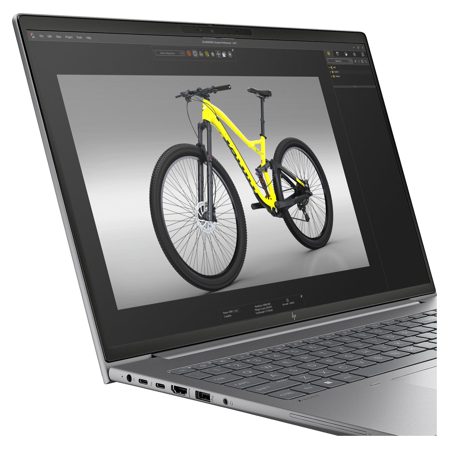 HP ZBook Power 16 G11A AMD Ryzen 7 PRO 8845HS 40,64cm 16inch WQXGA 32GB 1TB/SSD NVIDIA RTX 2000 8GB W11P 3J Gar (DE)