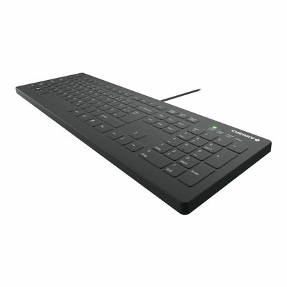 Cherry Keyboard AK-C8112 Medical kabelgebunden versiegelt [DE] schwarz IP68 kabelgebunden. vollversiegelt. IP68