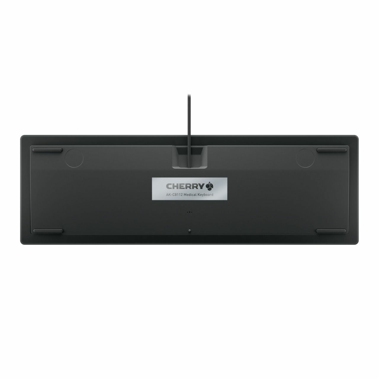 Cherry Keyboard AK-C8112 Medical kabelgebunden versiegelt [DE] schwarz IP68 kabelgebunden. vollversiegelt. IP68