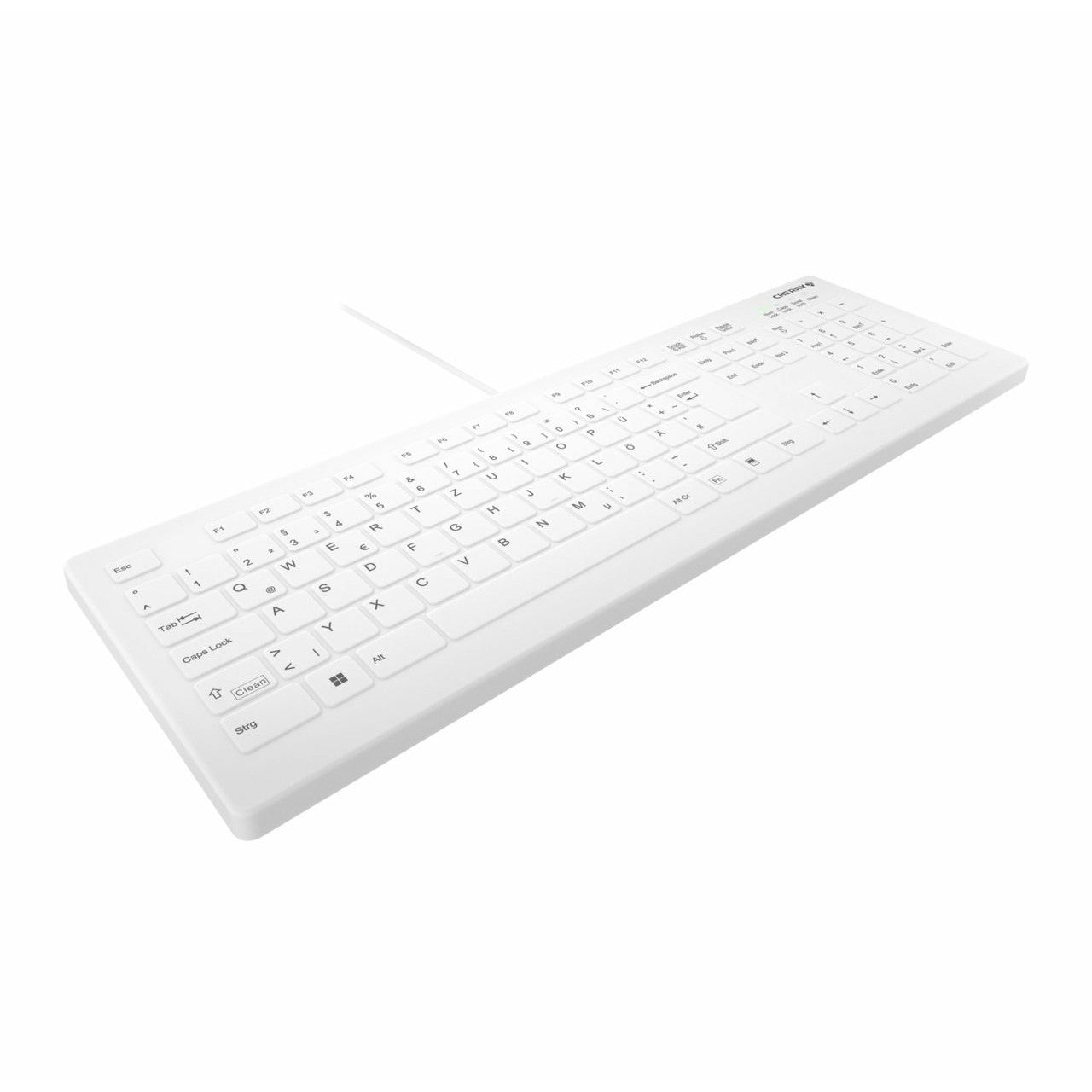 Cherry Keyboard AK-C8112 Medical kabelgebunden versiegelt [DE] weiß IP68 kabelgebunden. vollversiegelt. IP68