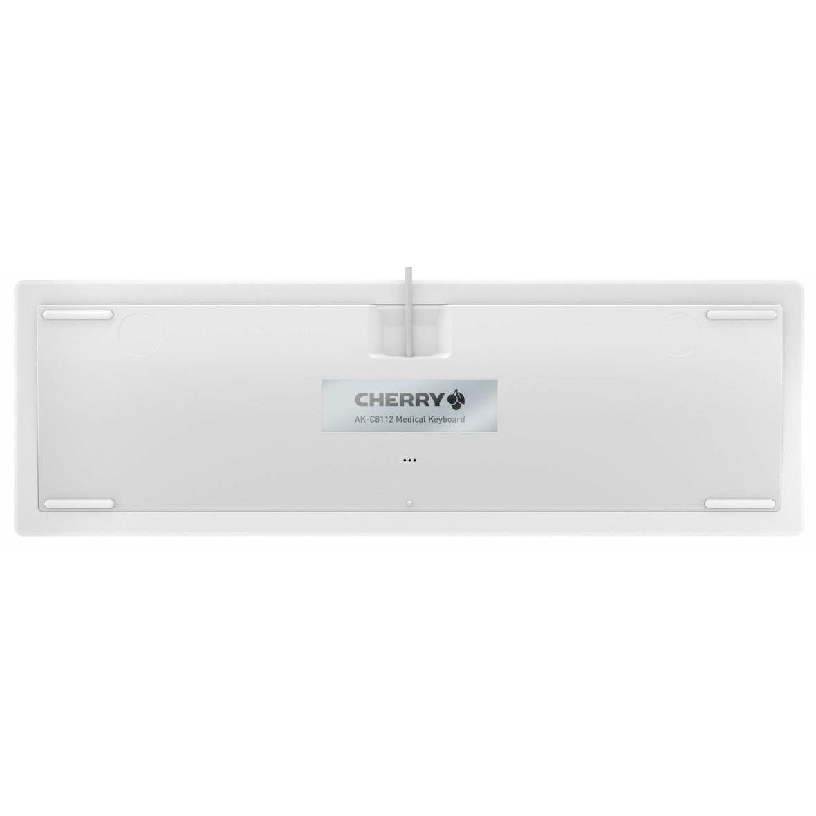 Cherry Keyboard AK-C8112 Medical kabelgebunden versiegelt [DE] weiß IP68 kabelgebunden. vollversiegelt. IP68