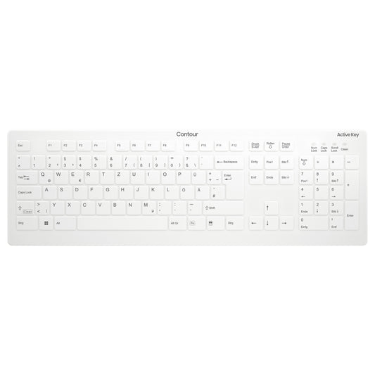 Cherry Keyboard AK-C8112 Medical Wireless [DE] white kabellos