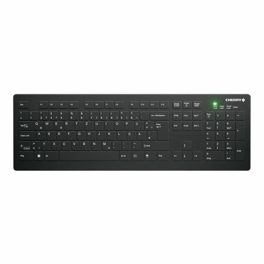 Cherry Keyboard AK-C8112 Medical Wireless Sealed [DE] schwarz IP68 kabellos. vollversiegelt. IP68