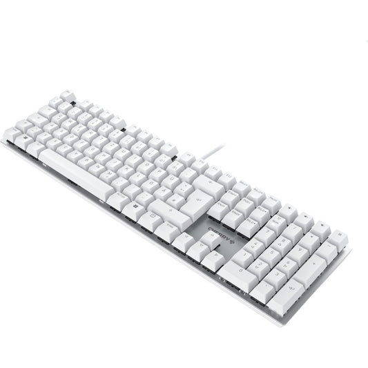 Cherry Keyboard KC 200 MX MX2A BROWN [DE] white/silver MX2A BROWN Switch