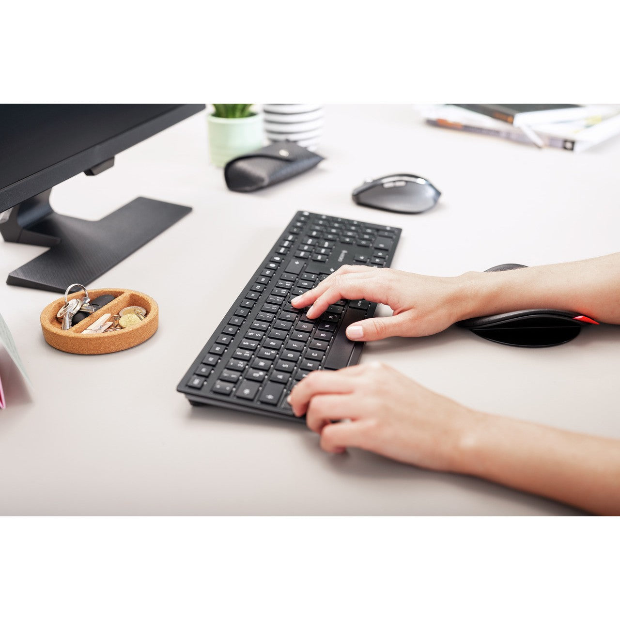 Cherry Keyboard KW 9100 SLIM [FR] black
