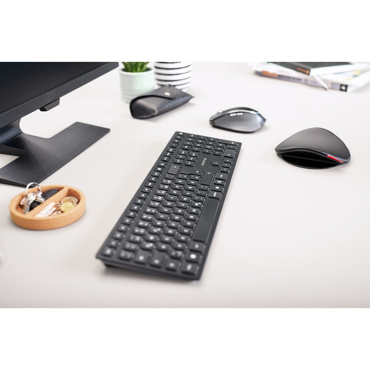 Cherry Keyboard KW 9100 SLIM [FR] black