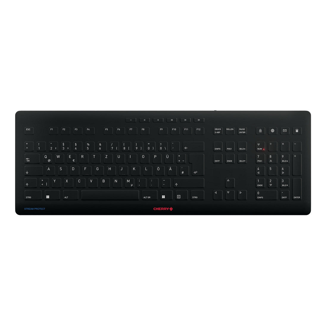 Cherry Keyboard STREAM PROTECT [DE] black