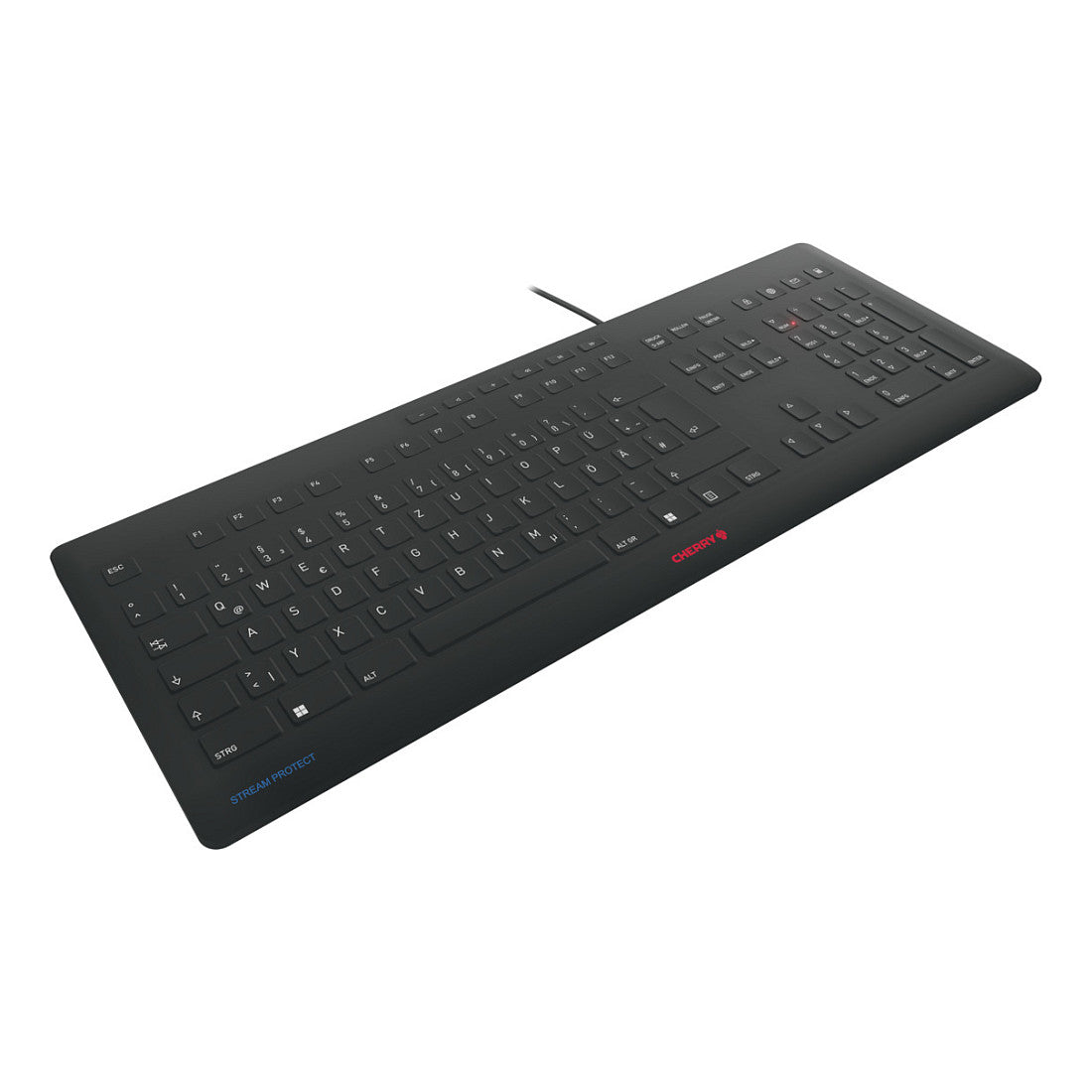 Cherry Keyboard STREAM PROTECT [DE] black