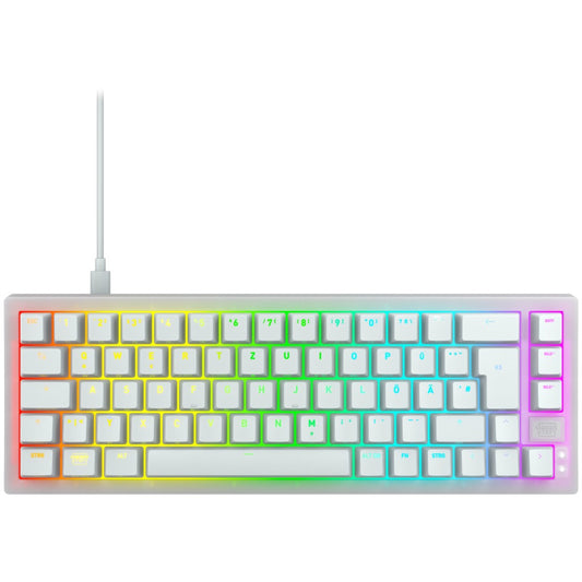 Cherry Tastatur Xtrfy K5V2 RGB Compact Gaming MX2A RED [DE] weiß