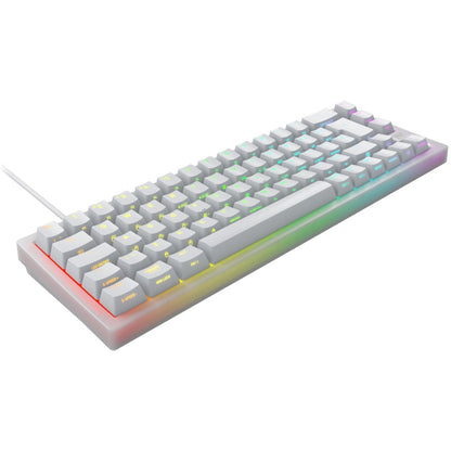 Cherry Tastatur Xtrfy K5V2 RGB Compact Gaming MX2A RED [DE] weiß