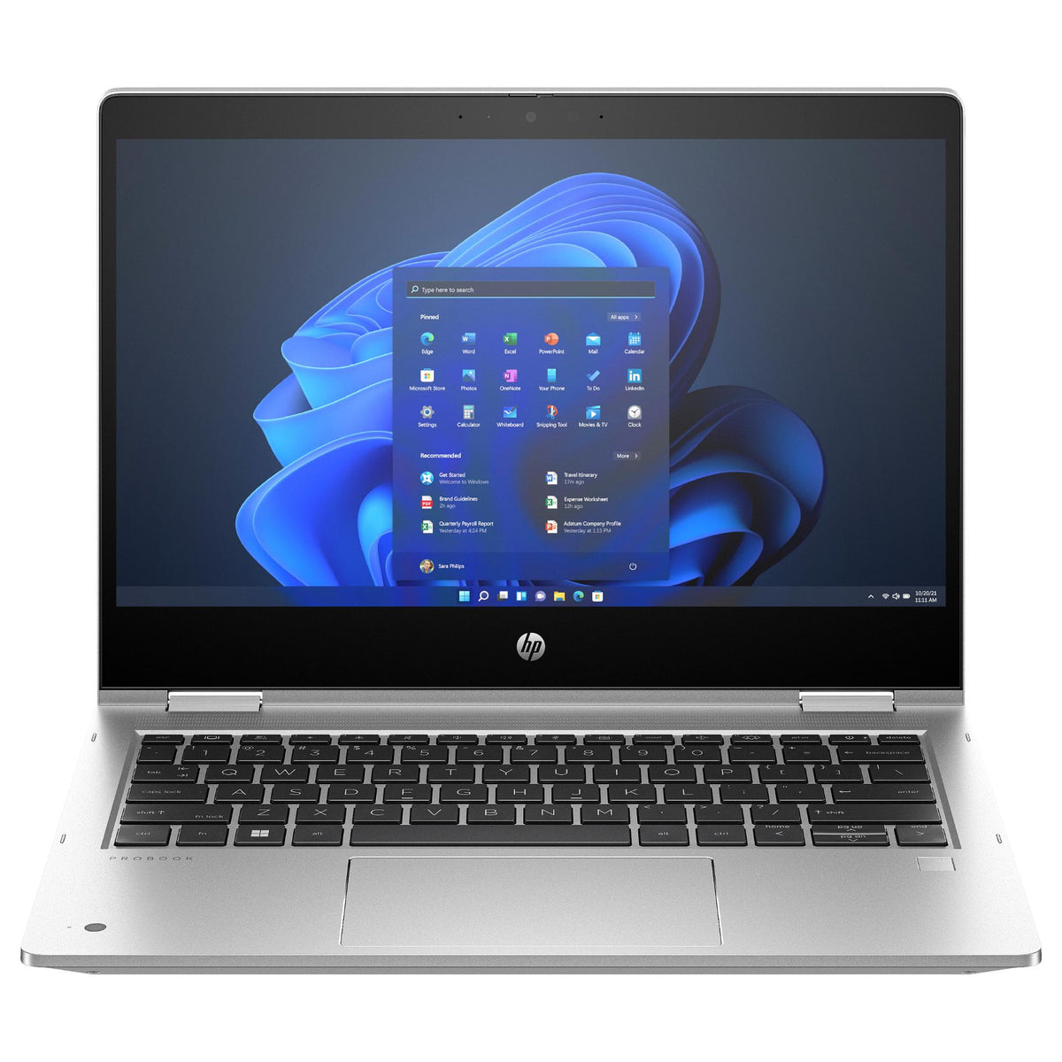 HP Pro x360 435 G10 AMD Ryzen 7 7730U 33,8cm 13,3Zoll FHD BV 400 Touch 2x16GB 1TB/PCIe NVMe/SSD UMA Wi-Fi 6E BT FPR W11P 3J Gar (DE)