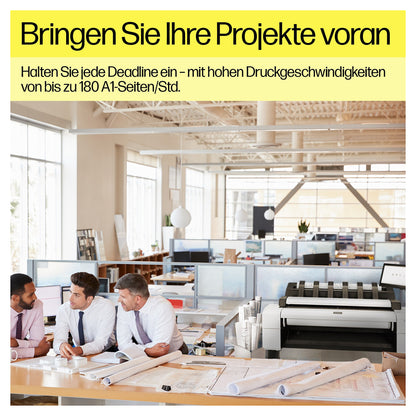 HP DesignJet T1600PS 91,44cm 36" Großformatdrucker LAN