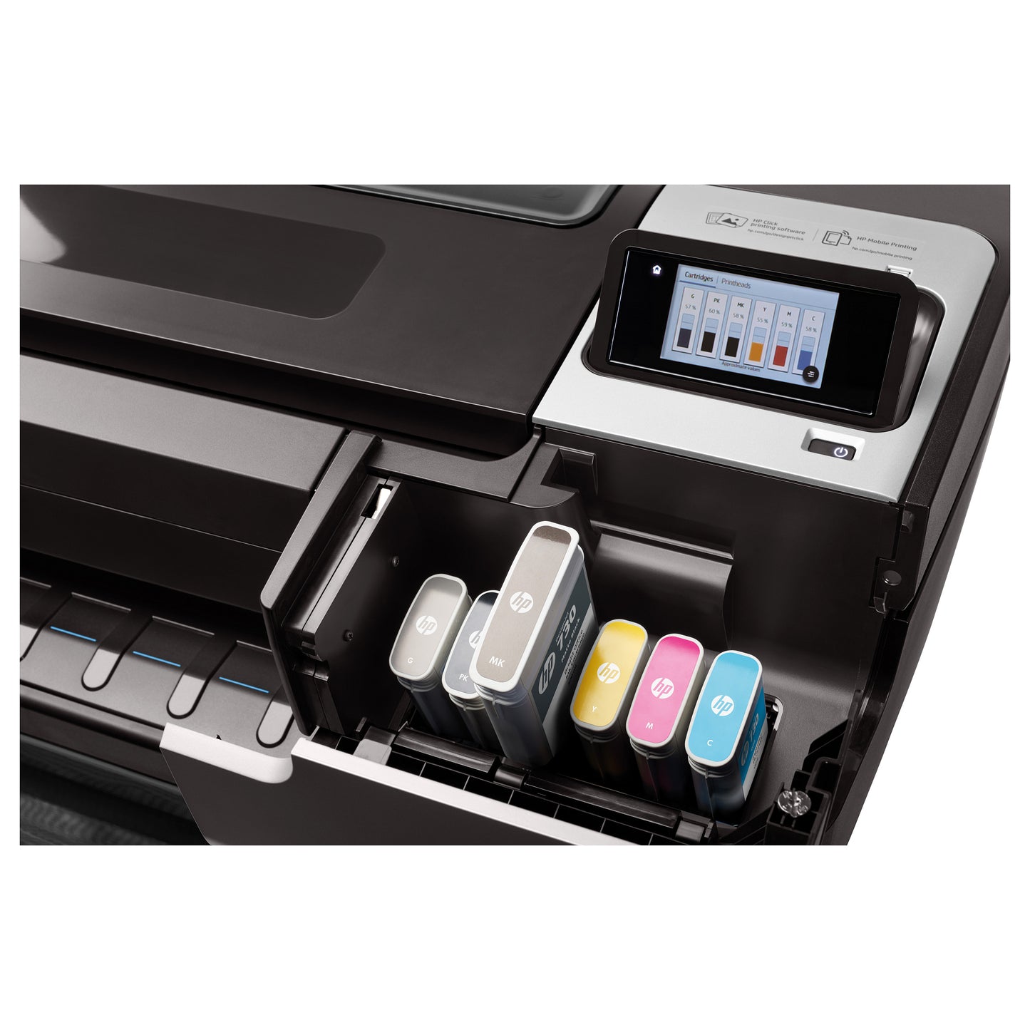 HP DesignJet T1700 44" Großformatdrucker mit Postscript