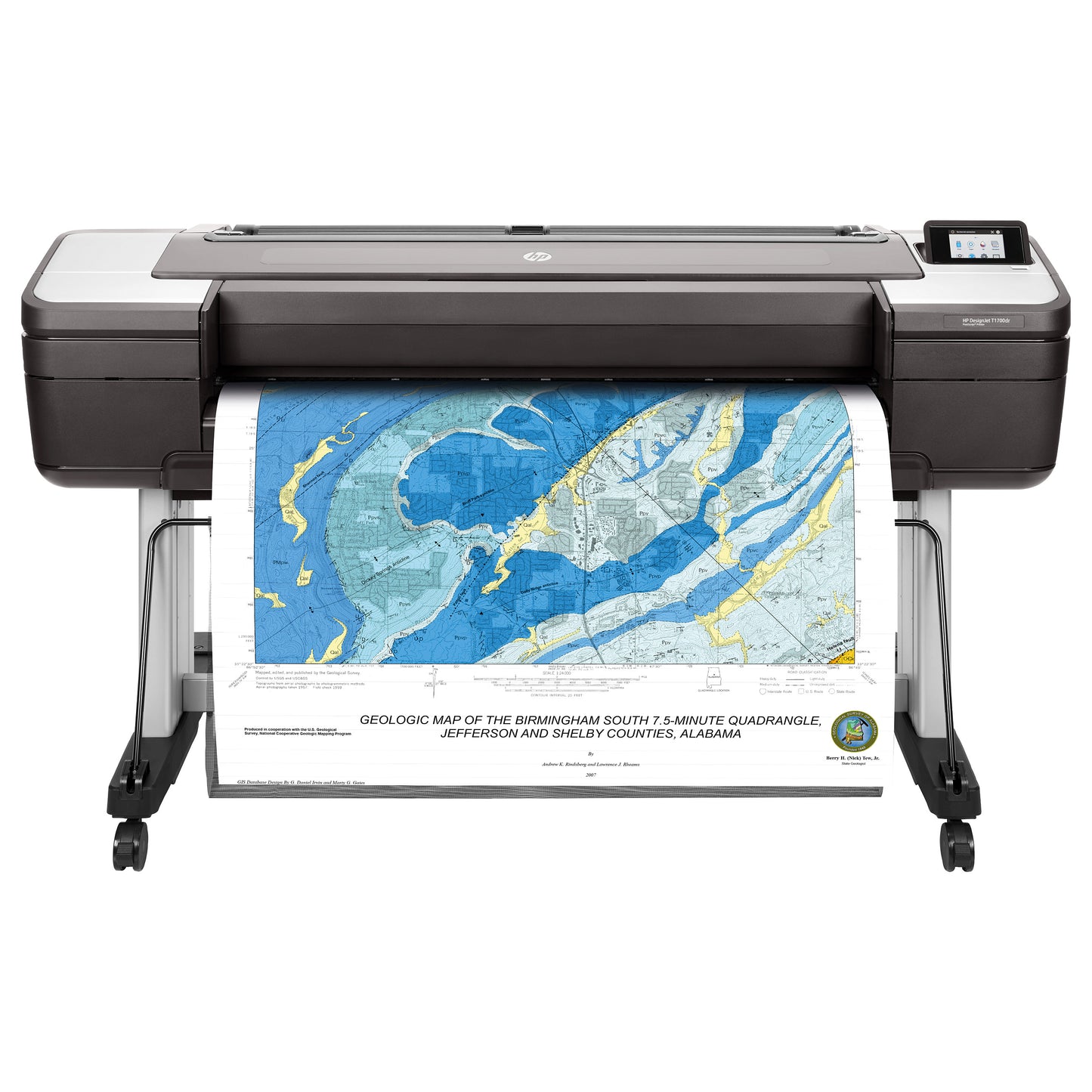 HP DesignJet T1700dr 111,8cm 44" Großformatdrucker