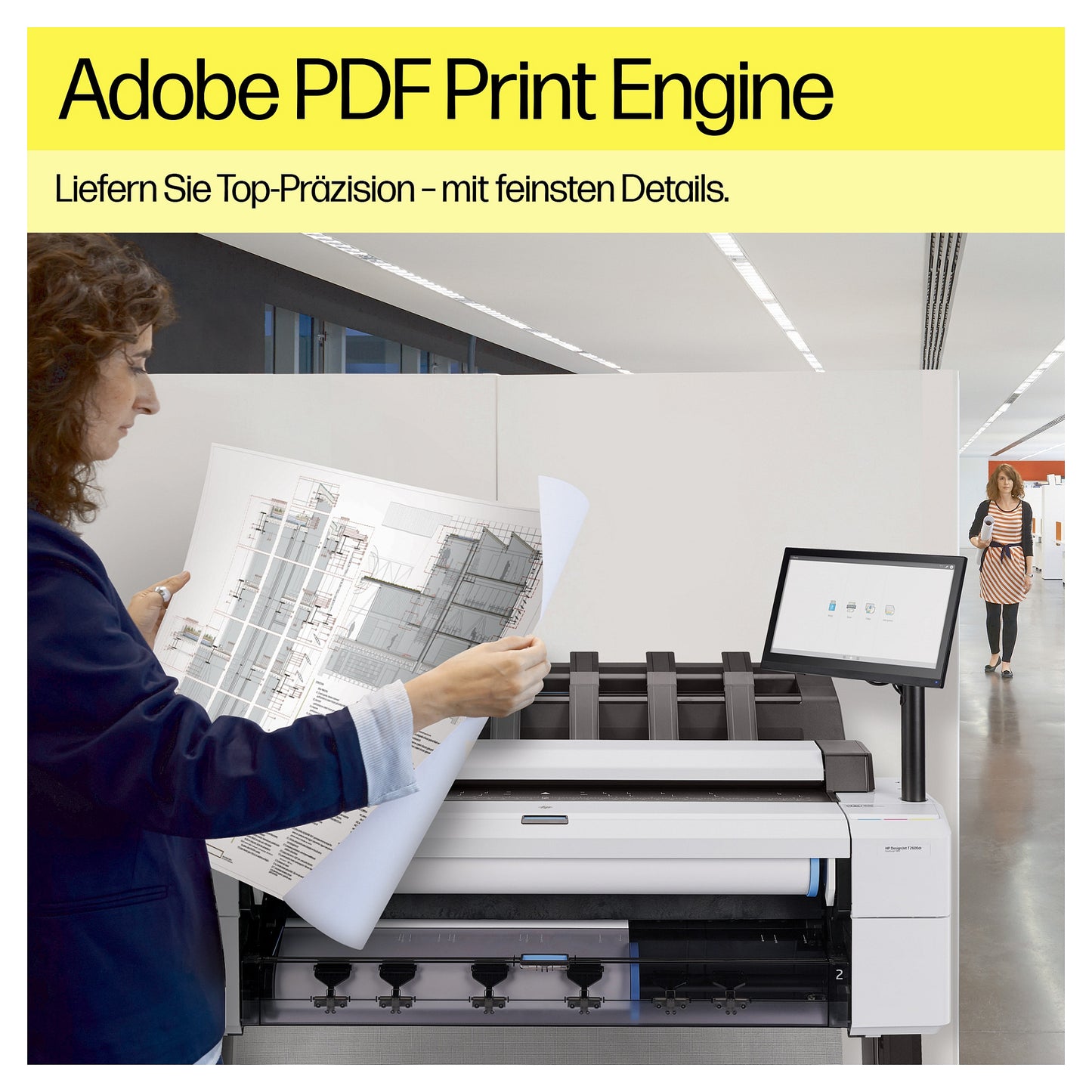 HP DesignJet T2600dr PS 91.44cm 36 Zoll MFP