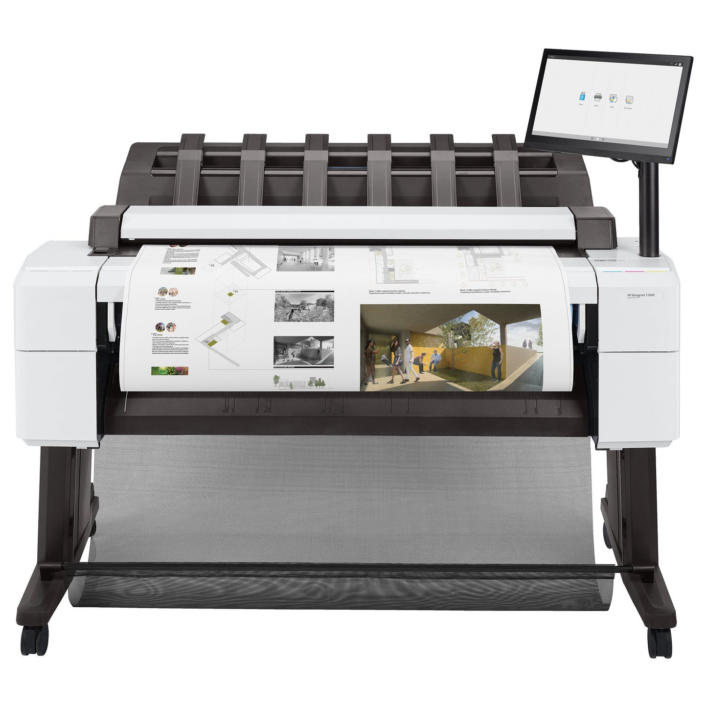 HP DesignJet T2600dr PS 91.44cm 36 Zoll MFP
