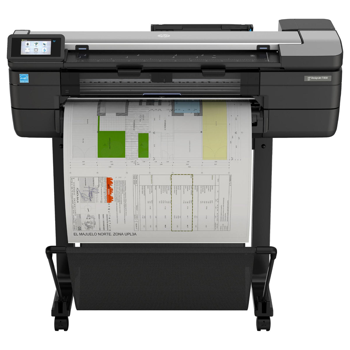 HP DesignJet T830 610 mm (24"") Multifunktionsdrucker Farbe Tintenstrahl -(F9A28D#B19) (F9A28D#B19)"