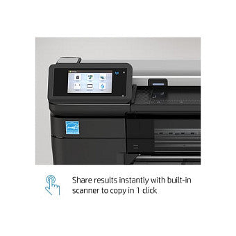 HP DesignJet T830 610 mm (24"") Multifunktionsdrucker Farbe Tintenstrahl -(F9A28D#B19) (F9A28D#B19)"