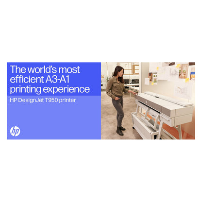 HP DesignJet T950 91,4cm 36" Großformatdrucker LAN WiFi 2 Jahre Garantie