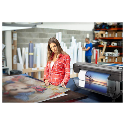 HP DesignJet Z9+dr 112cm 44 Zoll Drucker mit Postscript und V-Trimmer