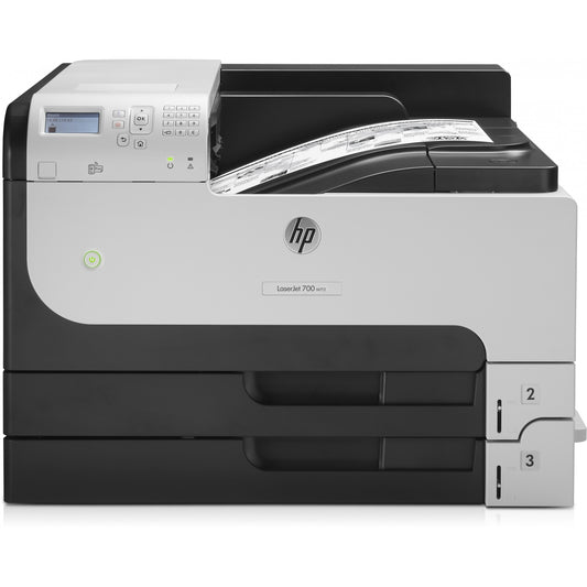 L HP LaserJet Enterprise M712dn S/W-Laserdurcker A3 LAN Duplex