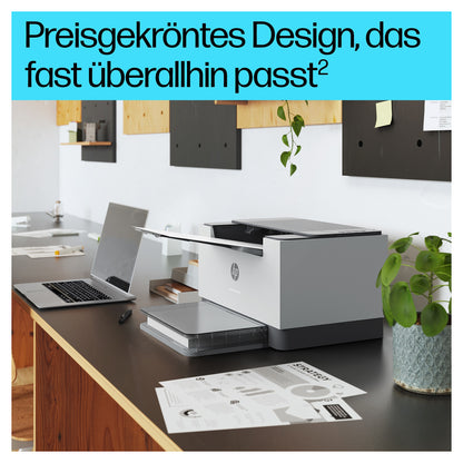 L HP LaserJet M207dw S/W-Laserdrucker A4 LAN WiFi Duplex