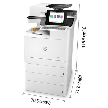 FL HP LaserJet Enterprise Flow MFP M776z Farblaser-Multifunktionsdrucker 2300 Blatt USB 2.0 LAN Wi-Fi USB 2.0