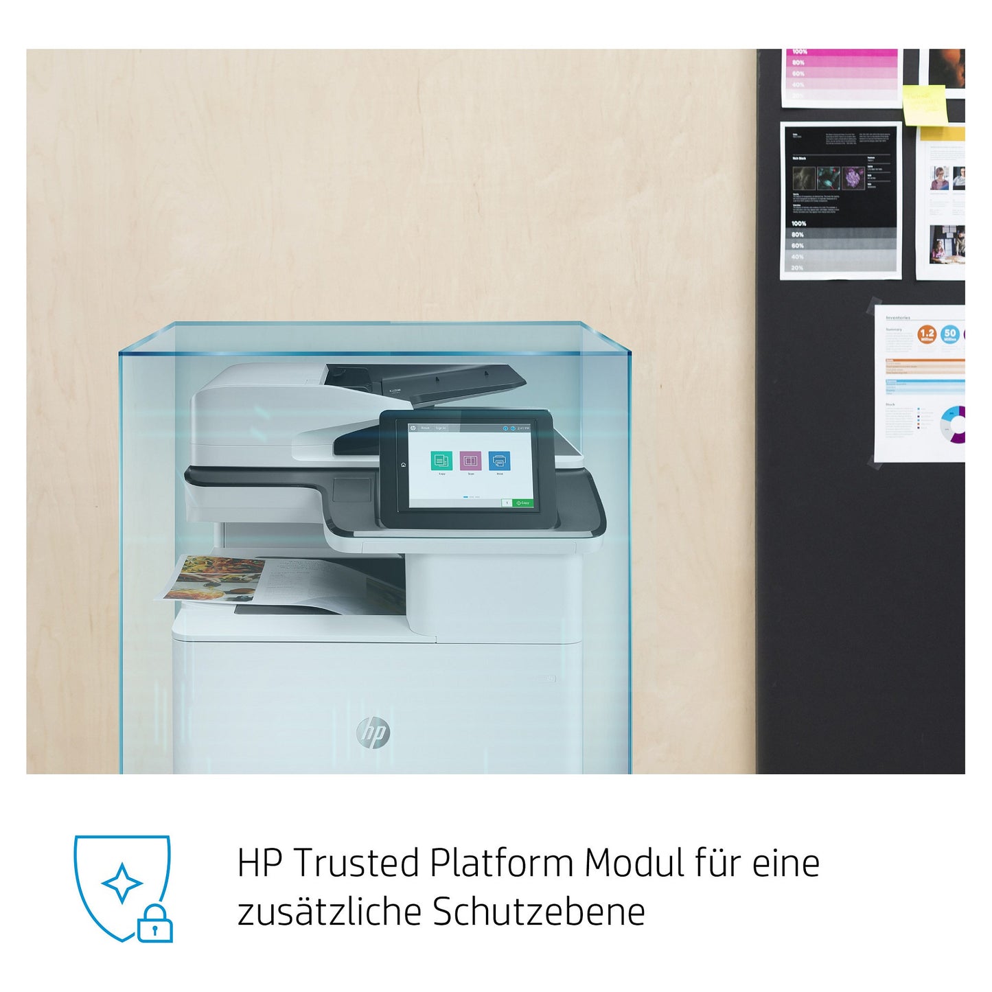FL HP Color LaserJet Enterprise MFP M776dn Farblaser-Multifunktionsdrucker A3 650 Blatt USB 2.0 LAN Wi-Fi