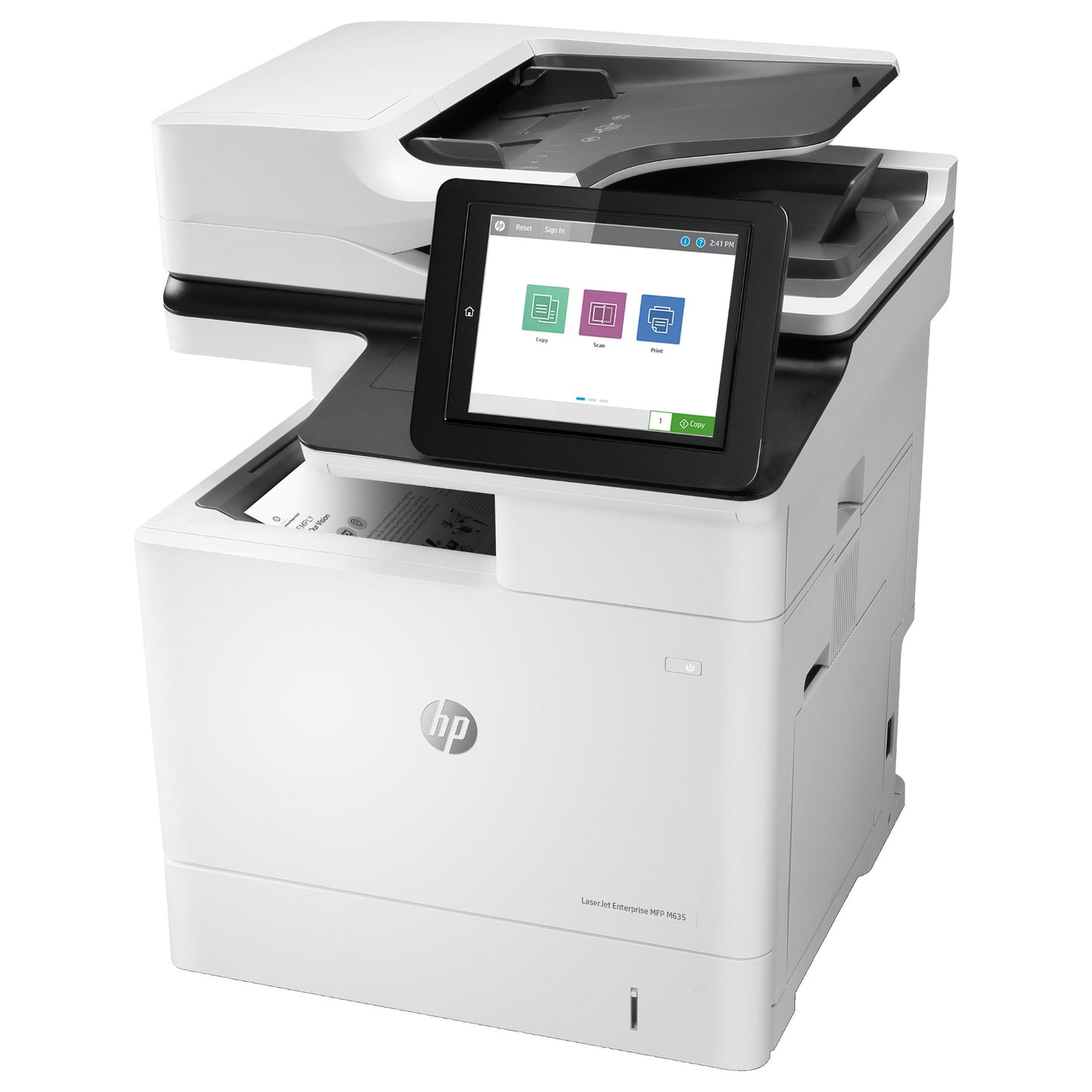 L HP LaserJet Enterprise MFP M635h Laser-Multifunktionsdrucker 3in1 A4 LAN Duplex ADF