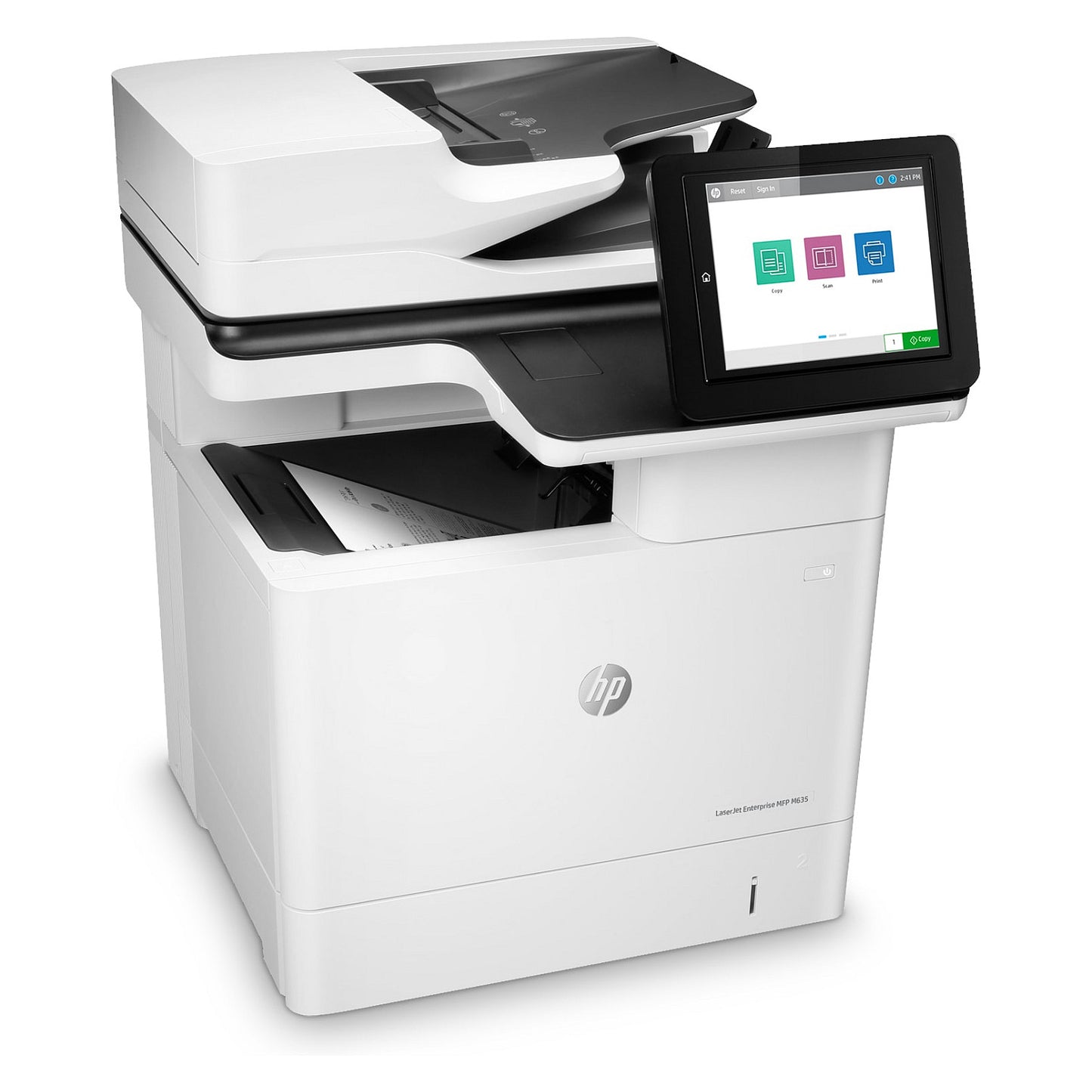 L HP LaserJet Enterprise MFP M635h Laser-Multifunktionsdrucker 3in1 A4 LAN Duplex ADF
