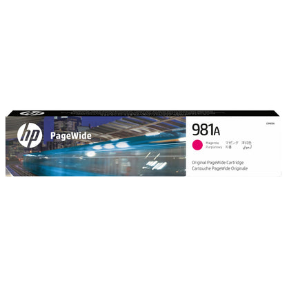 HP 981A Magenta Original PageWide Cartridge