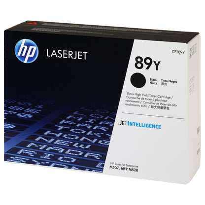HP 89Y Black LaserJet Toner Cartridge