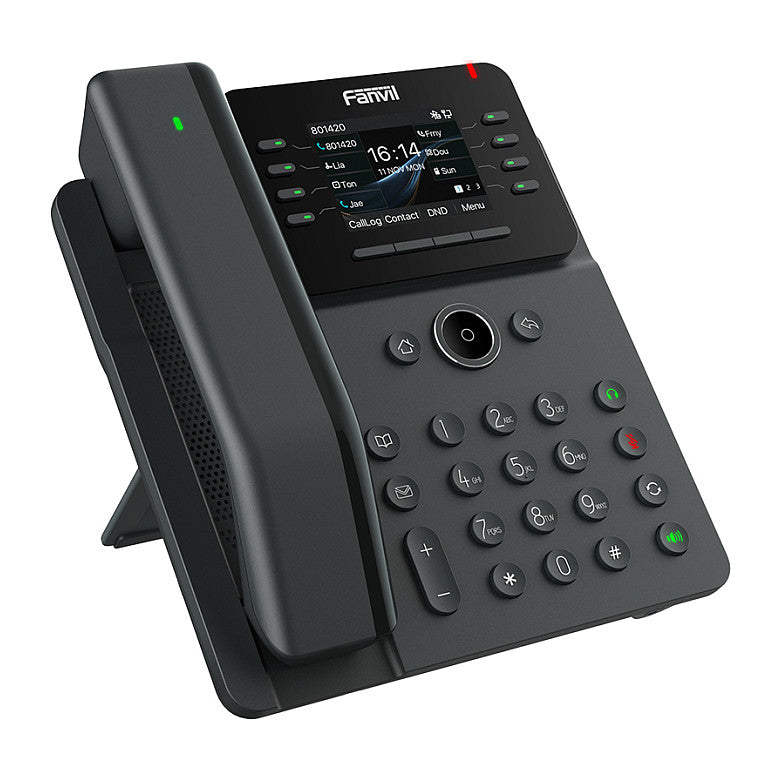 Fanvil V62 Pro, Medium-Level Dual Gigabit PoE IP Phone / SIP / POE / Gigabit / USB-Port