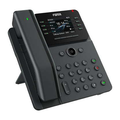 Fanvil V62 Pro, Medium-Level Dual Gigabit PoE IP Phone / SIP / POE / Gigabit / USB-Port