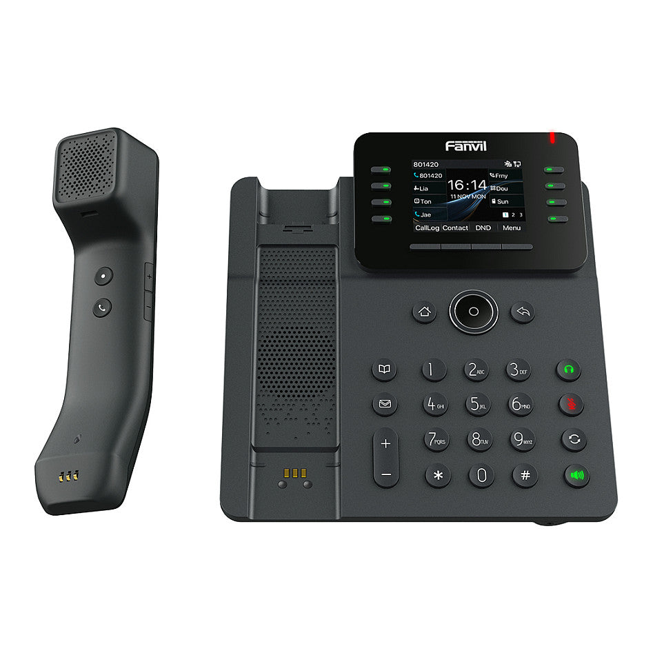 Fanvil V62 Pro, Medium-Level Dual Gigabit PoE IP Phone / SIP / POE / Gigabit / USB-Port