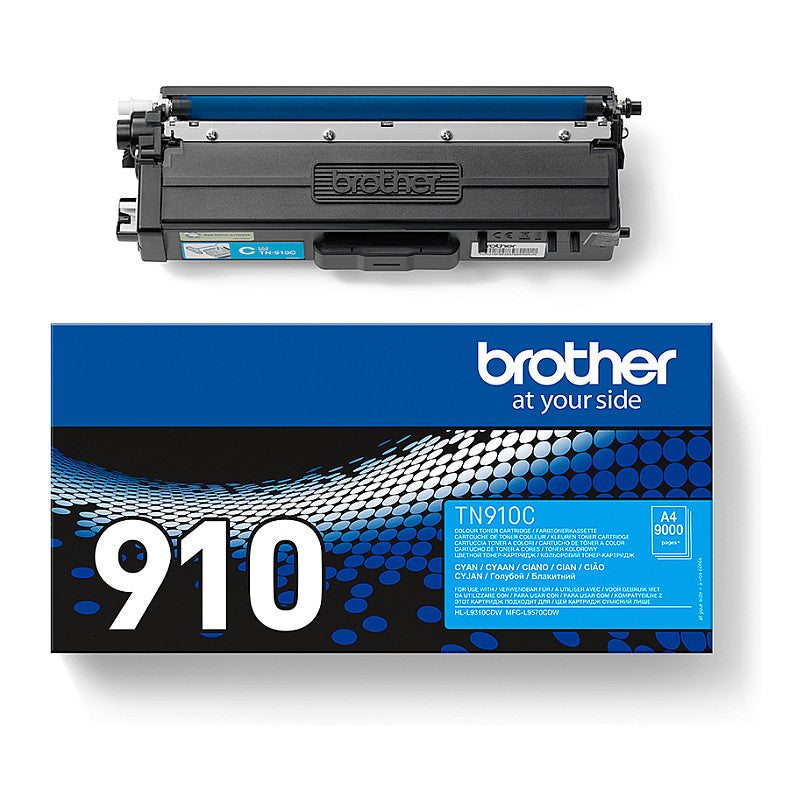 Brother Toner TN-910C Cyan bis zu 9.000 Seiten ISO/IEC 19798