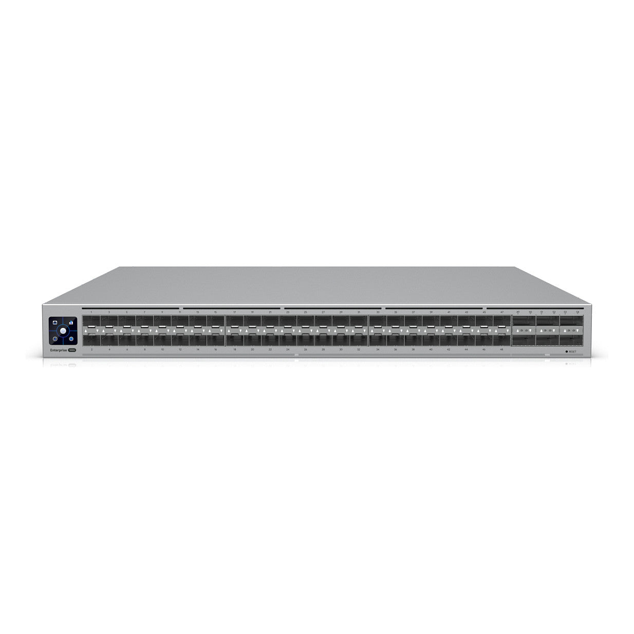 48+6P Ubiquiti Enterprise ECS-Aggregation Campus Switch 48x 25G SFP28. 6x 100G QSFP28 M