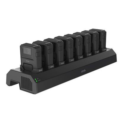 AXIS Zubehör Bodykamera W701 Mk II Dockstation 8 Schacht
