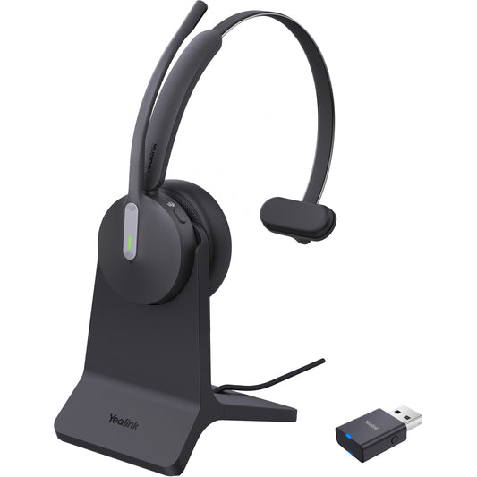 Yealink Dect Headset WH64 Hybrid Mono with Charging Stand Teams