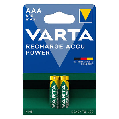 Akku AAA 1.2V (HR03) *Varta* Recharge Accu - 2er-Pack