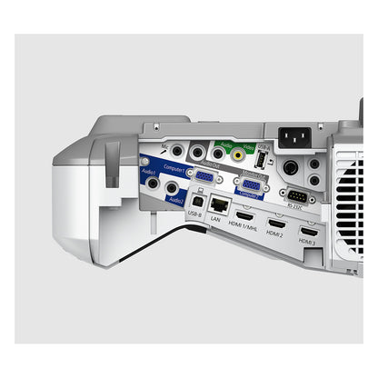 EPSON (1280x800) EB-695Wi Ultrakurzdistanz-Projektor 3LCD 16:10 3500 Lumen VGA, HDMI, composite video, MHL Speaker WXGA White