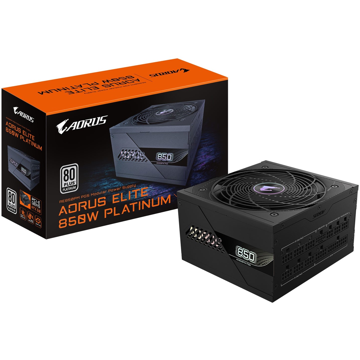 850W GIGABYTE AORUS ELITE AE850PM PG5 80+ Platinum