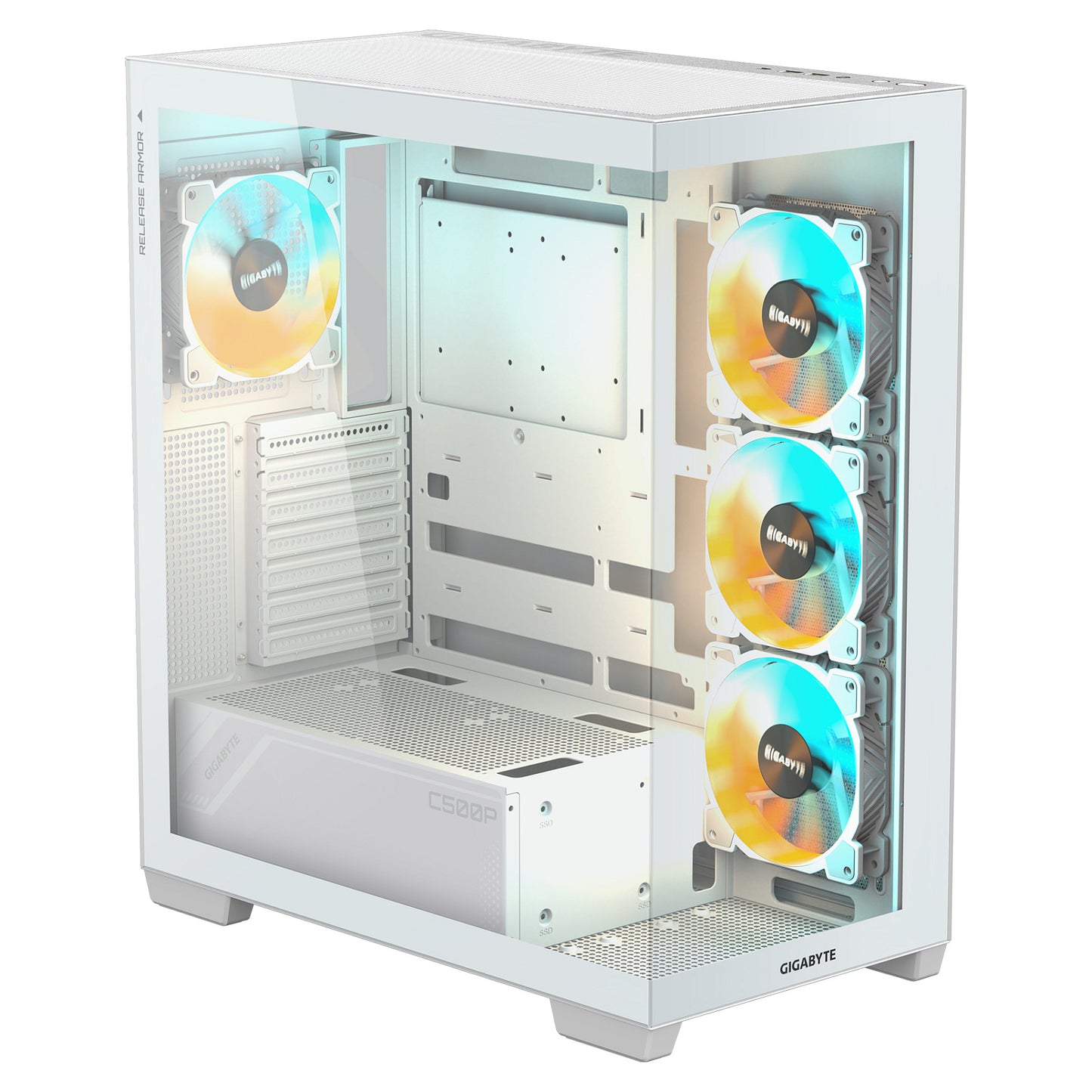 Midi GIGABYTE GB-C500PI ST RGB White