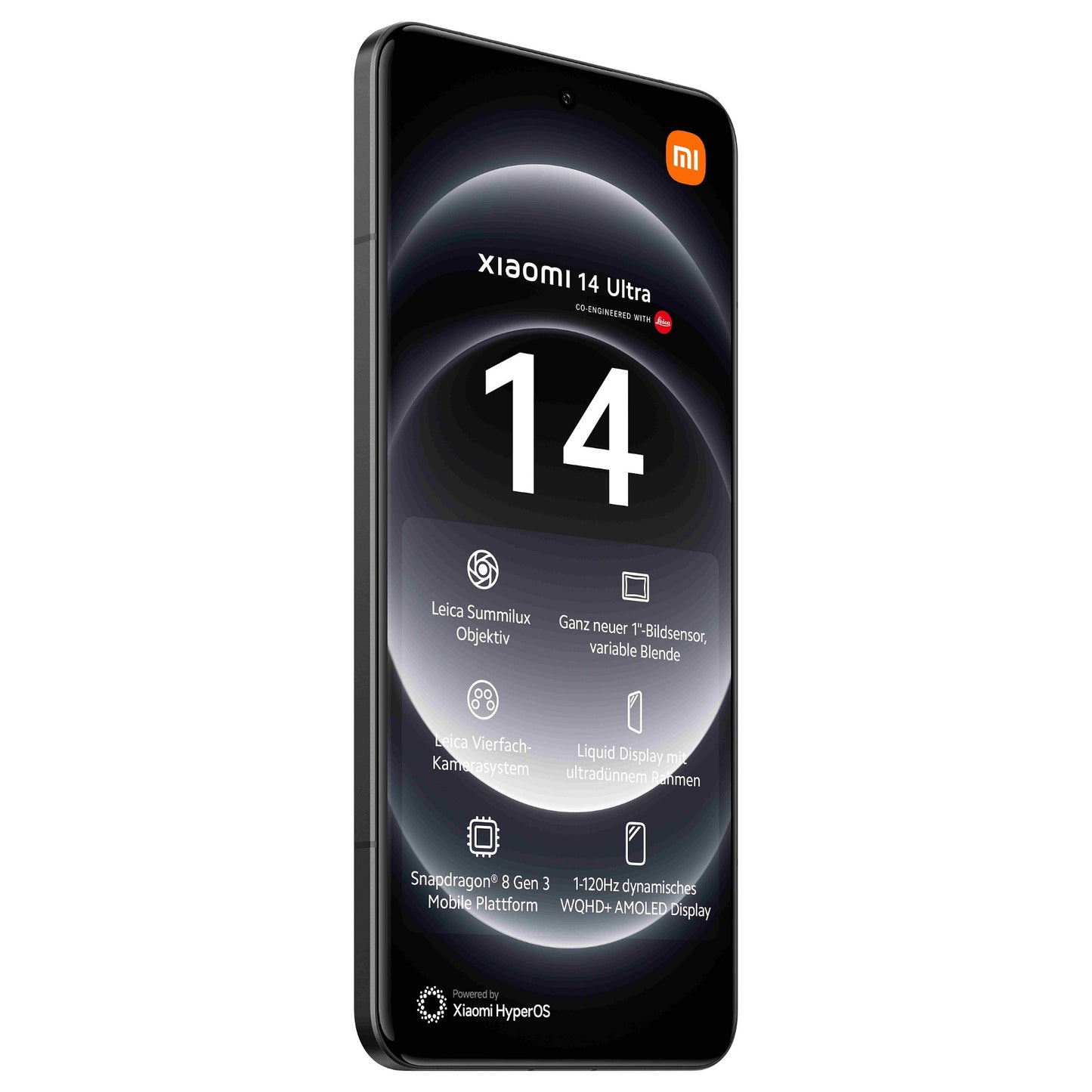 Xiaomi 14 Ultra Dual Sim 16+512GB black DE