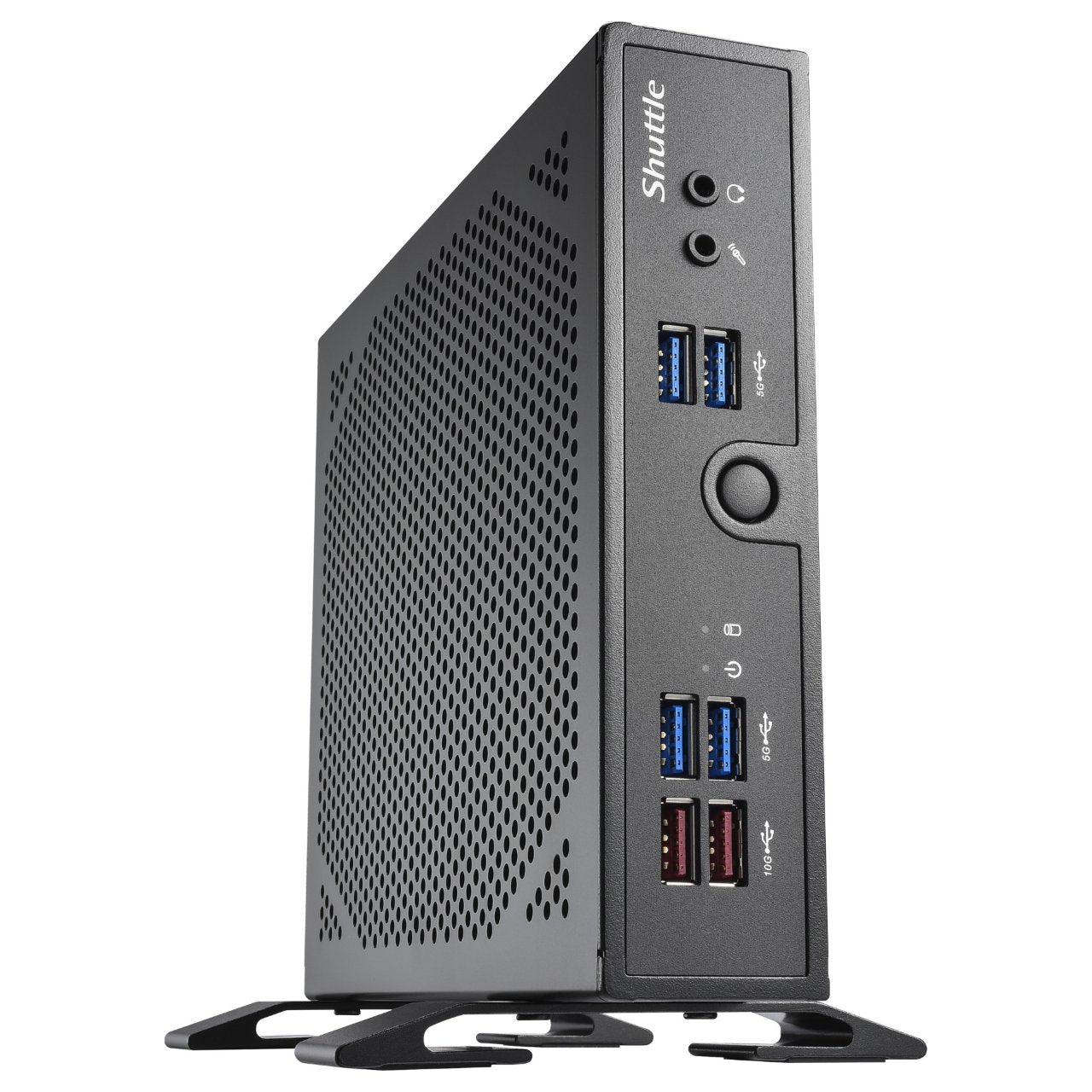 Barebone XPC slim DS50U Intel Celeron 7305 2xSODIMM DDR5 2xM.2 1xSATA 1xHDMI 1xDP 1xVGA Black