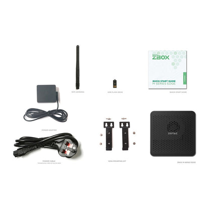 ZBOX MI648 Barebone Intel Core i5-1340P 2xDDR5 SODIMM SATA M.2